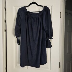 Peppermint Black Long Sleeve Dress Size M